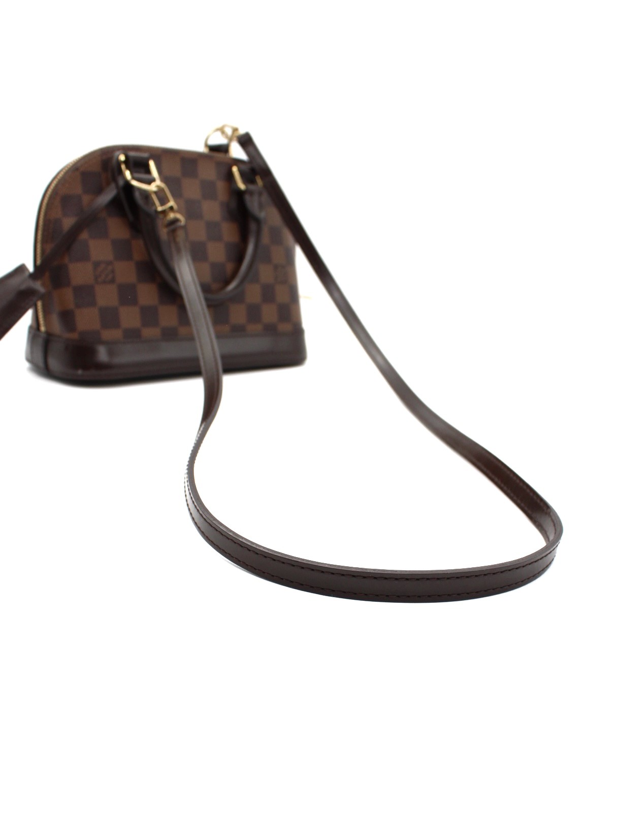Borsa Louis Vuitton Alma BB Damier Ebene thumb