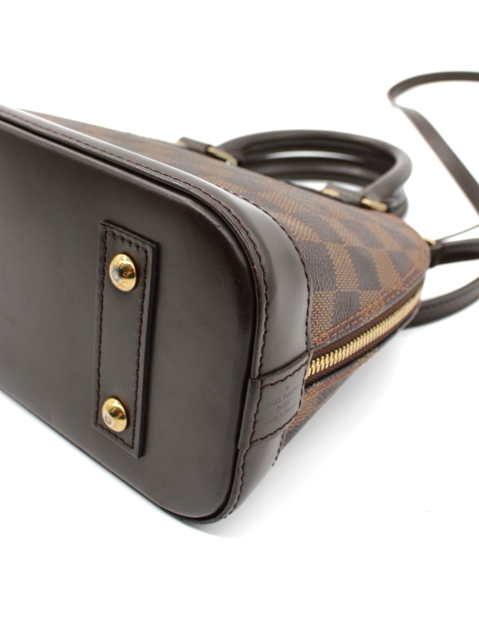 Borsa Louis Vuitton Alma BB Damier Ebene thumb