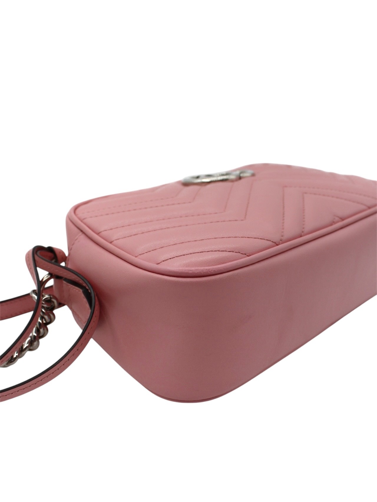 Borsa Gucci GG Marmont 24 Rosa thumb