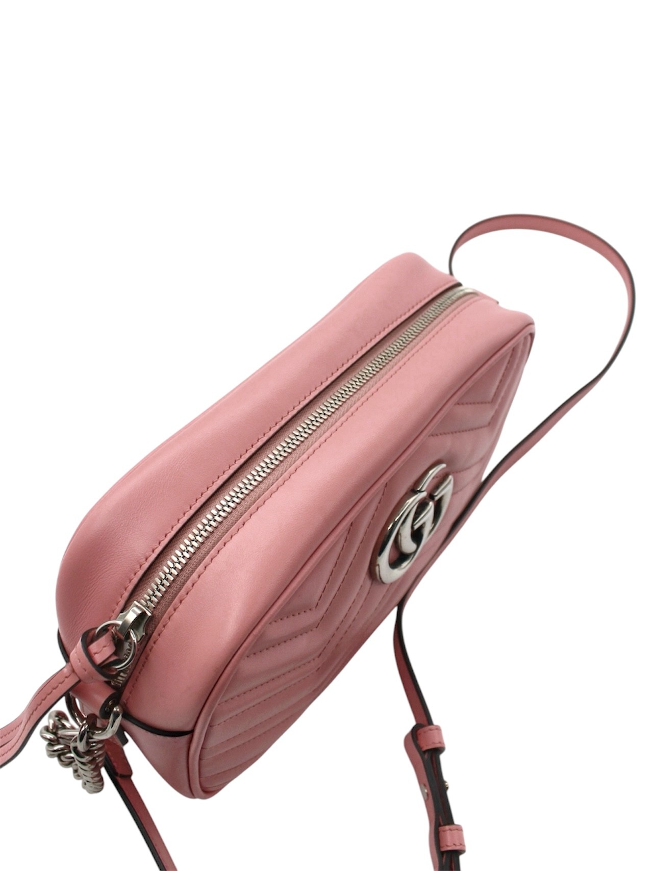 Borsa Gucci GG Marmont 24 Rosa thumb
