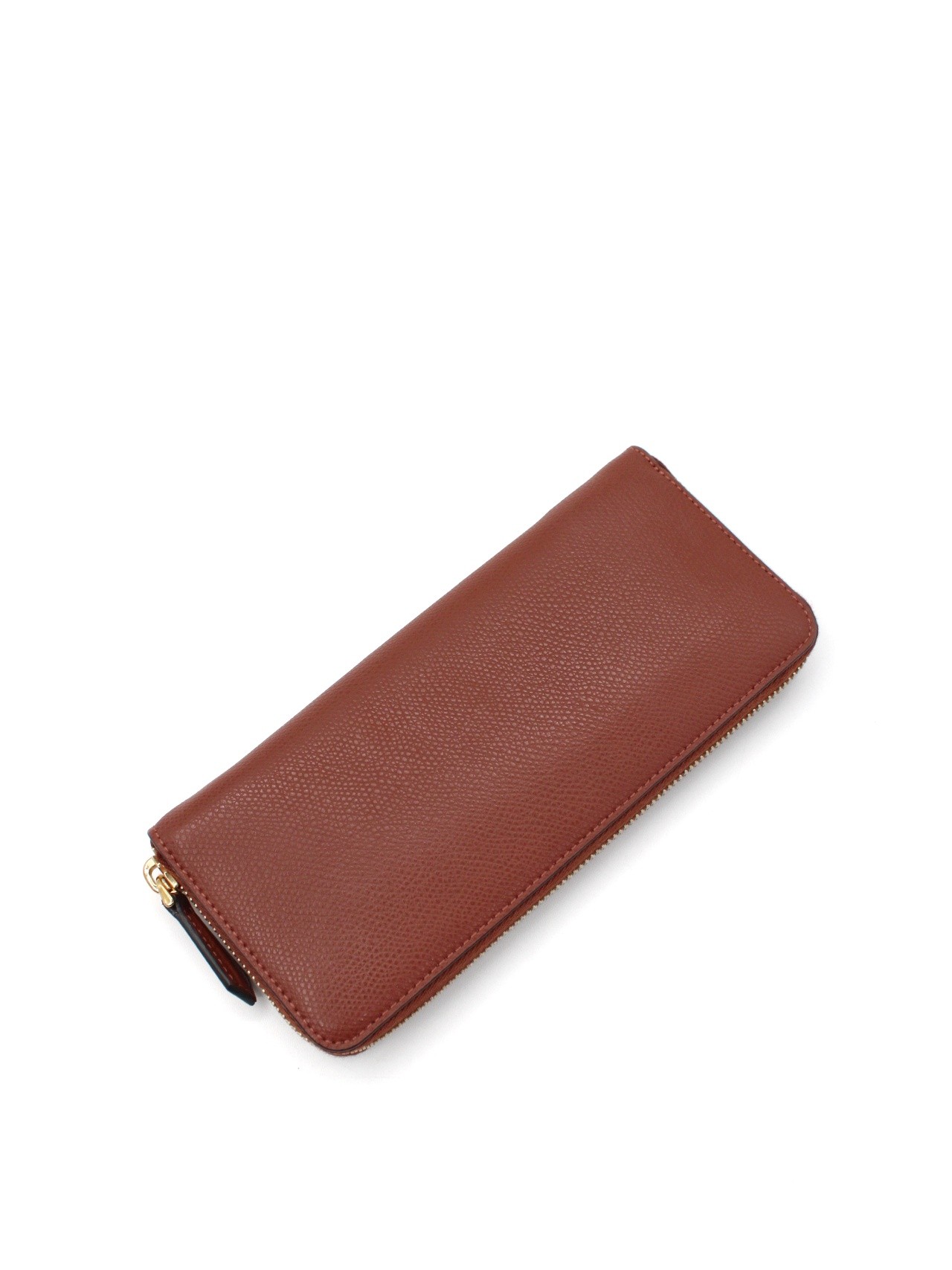 Portafoglio Fendi F in pelle marrone thumb