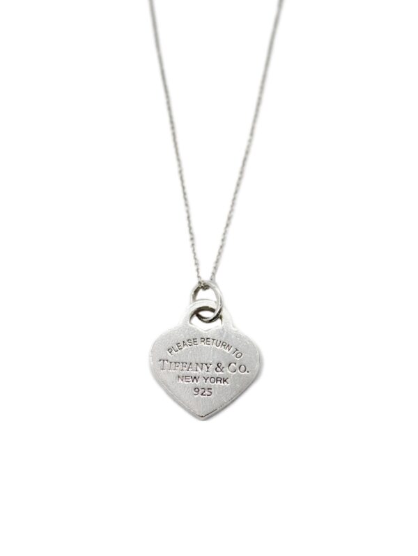 Collana Tiffany con Pendente Heart Tag media