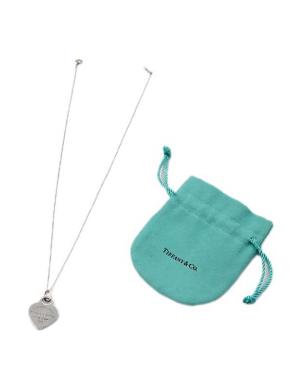 Collana Tiffany con Pendente Heart Tag media