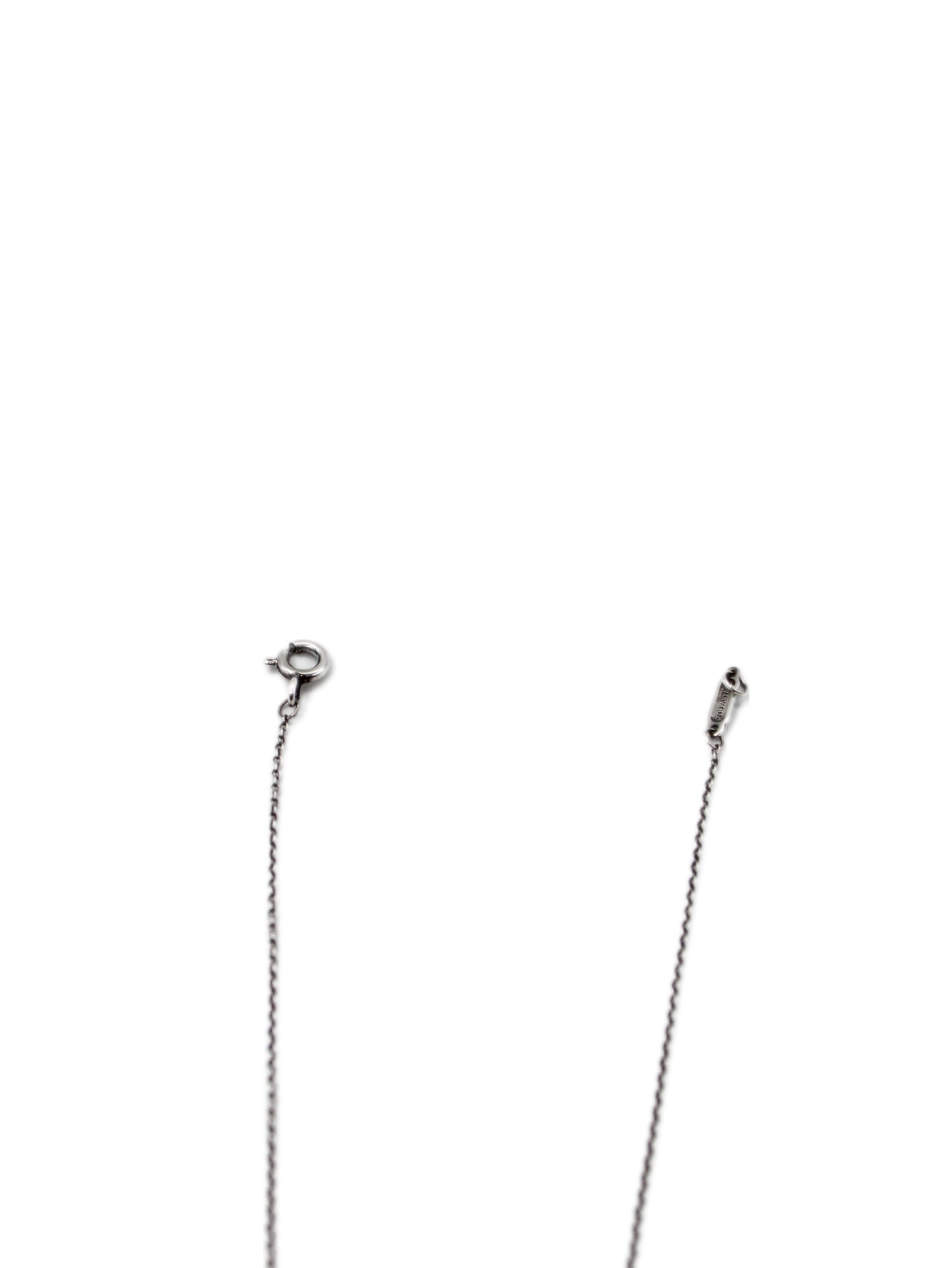 Collana Tiffany con Pendente Heart Tag piccolo thumb