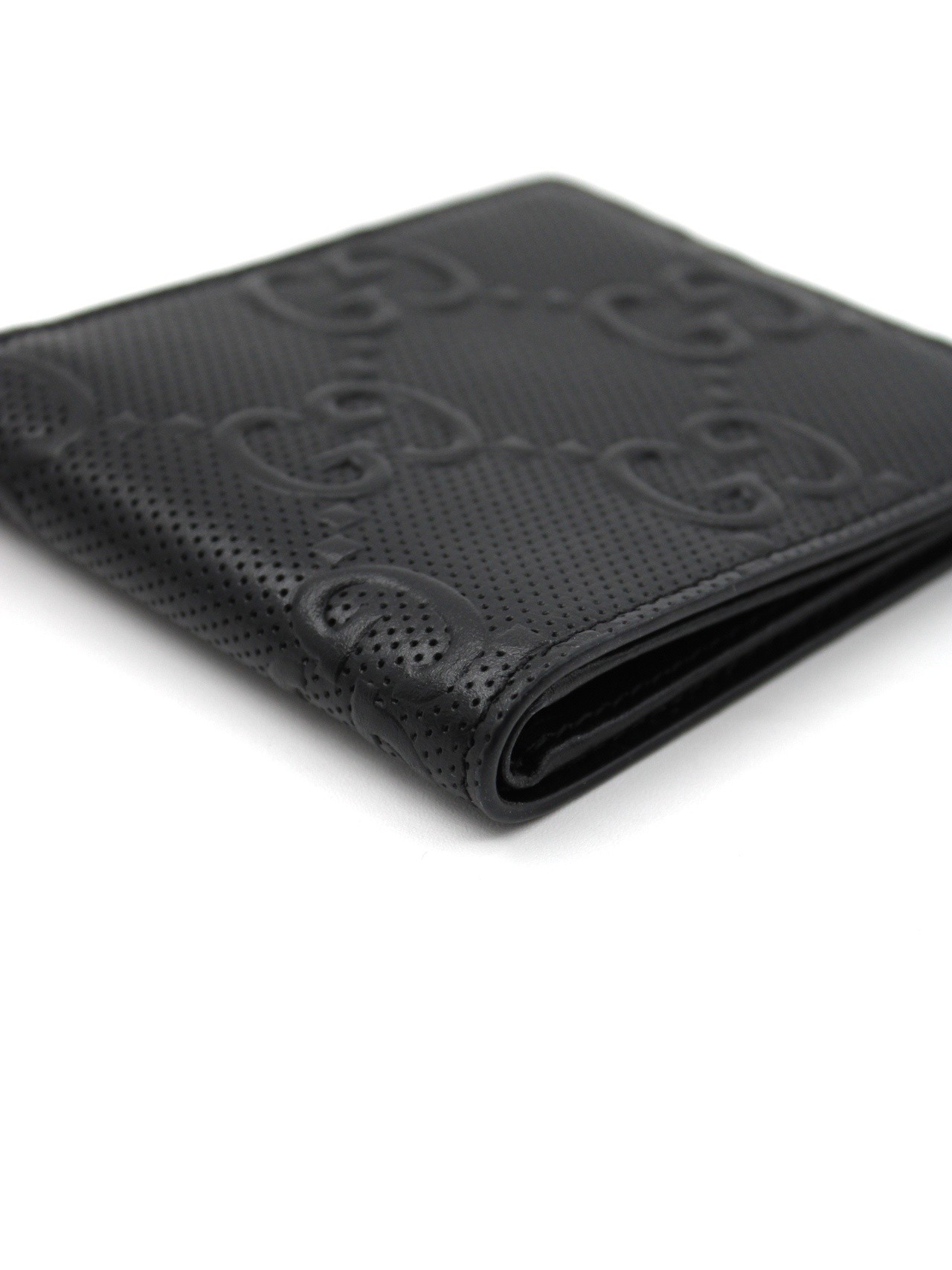 Portafoglio Gucci bifold con GG in rilievo thumb