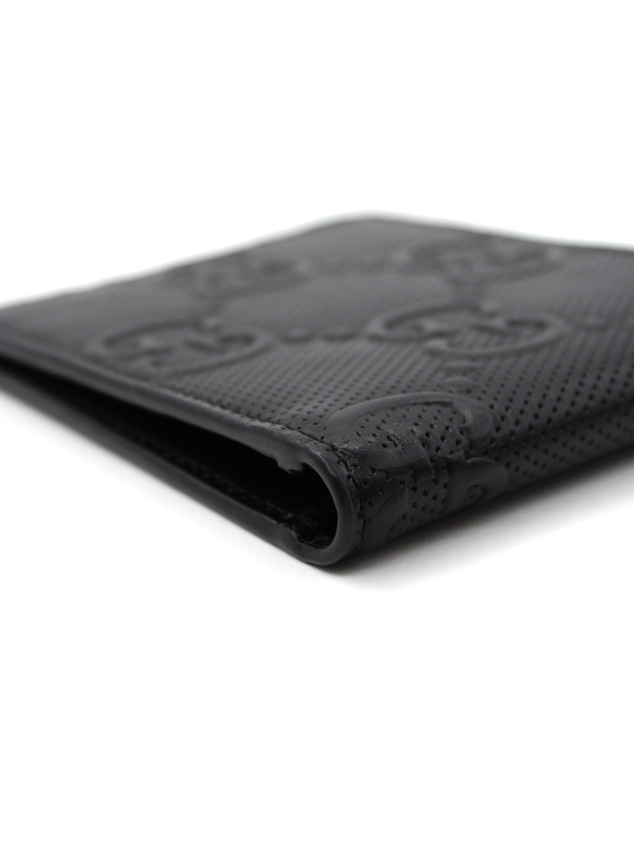 Portafoglio Gucci bifold con GG in rilievo thumb