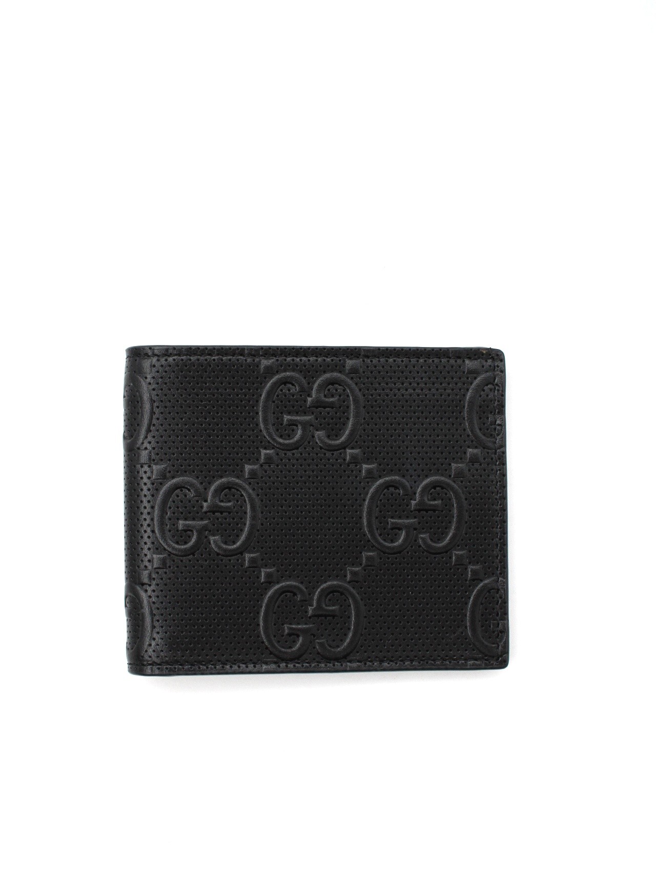 Portafoglio Gucci bifold con GG in rilievo thumb