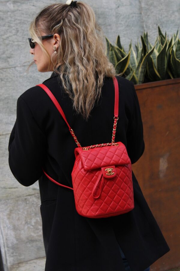 Zaino Chanel in pelle matelassé