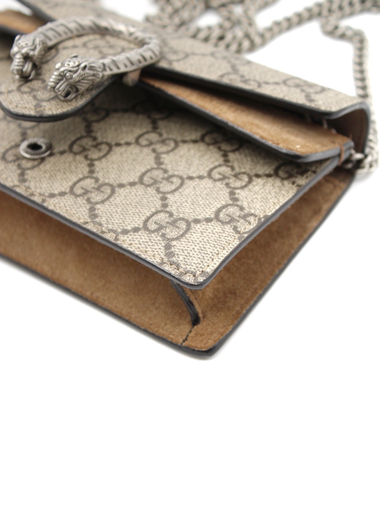 Mini borsa Gucci Dionysus in tessuto GG supreme thumb