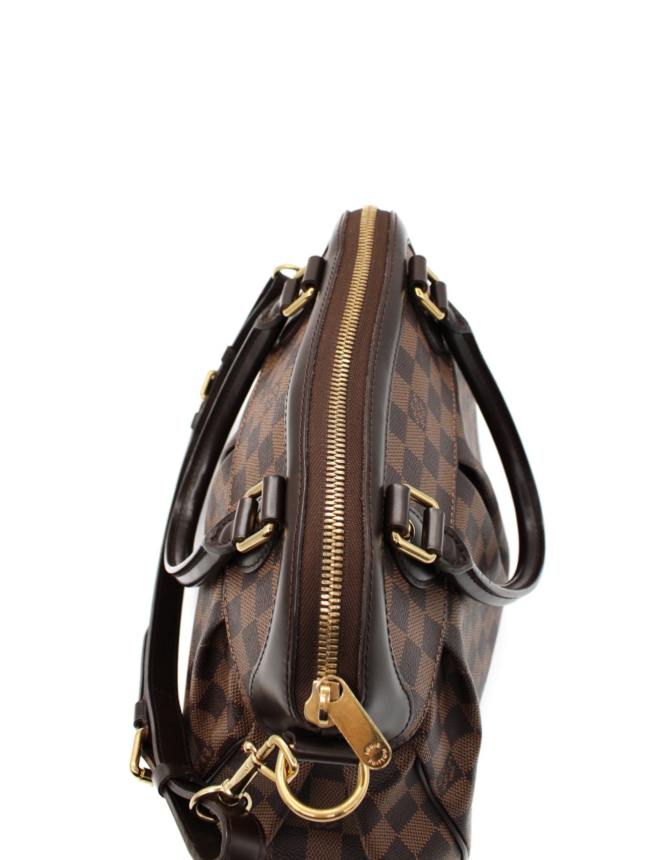 Borsa Louis Vuitton Trevi PM in damier ebene thumb