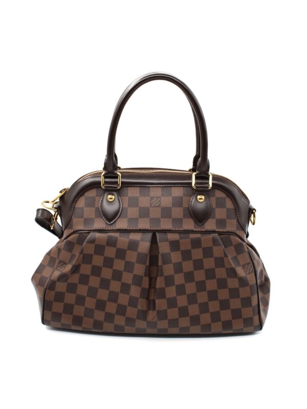 Borsa Louis Vuitton Trevi PM in damier ebene