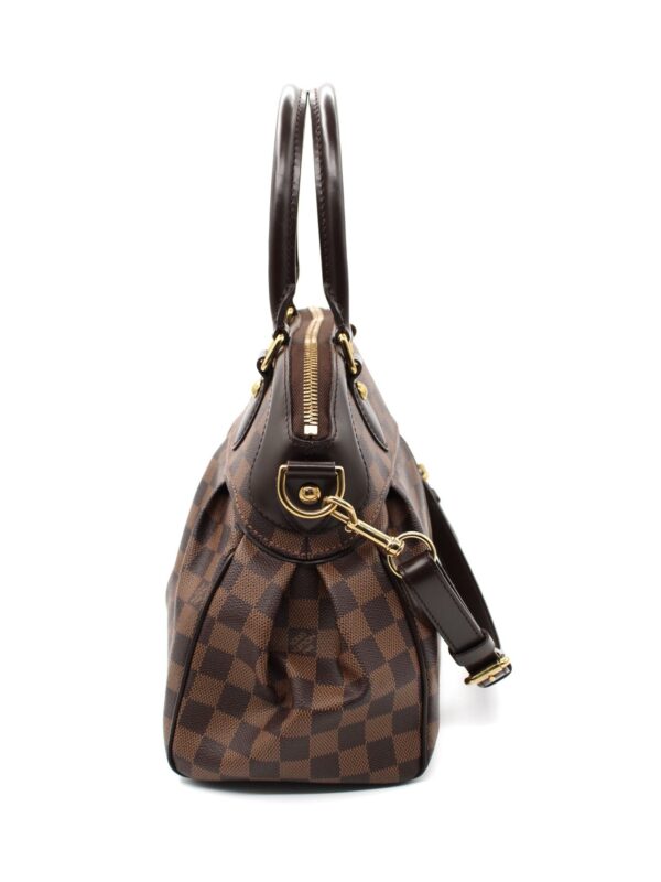 Borsa Louis Vuitton Trevi PM in damier ebene
