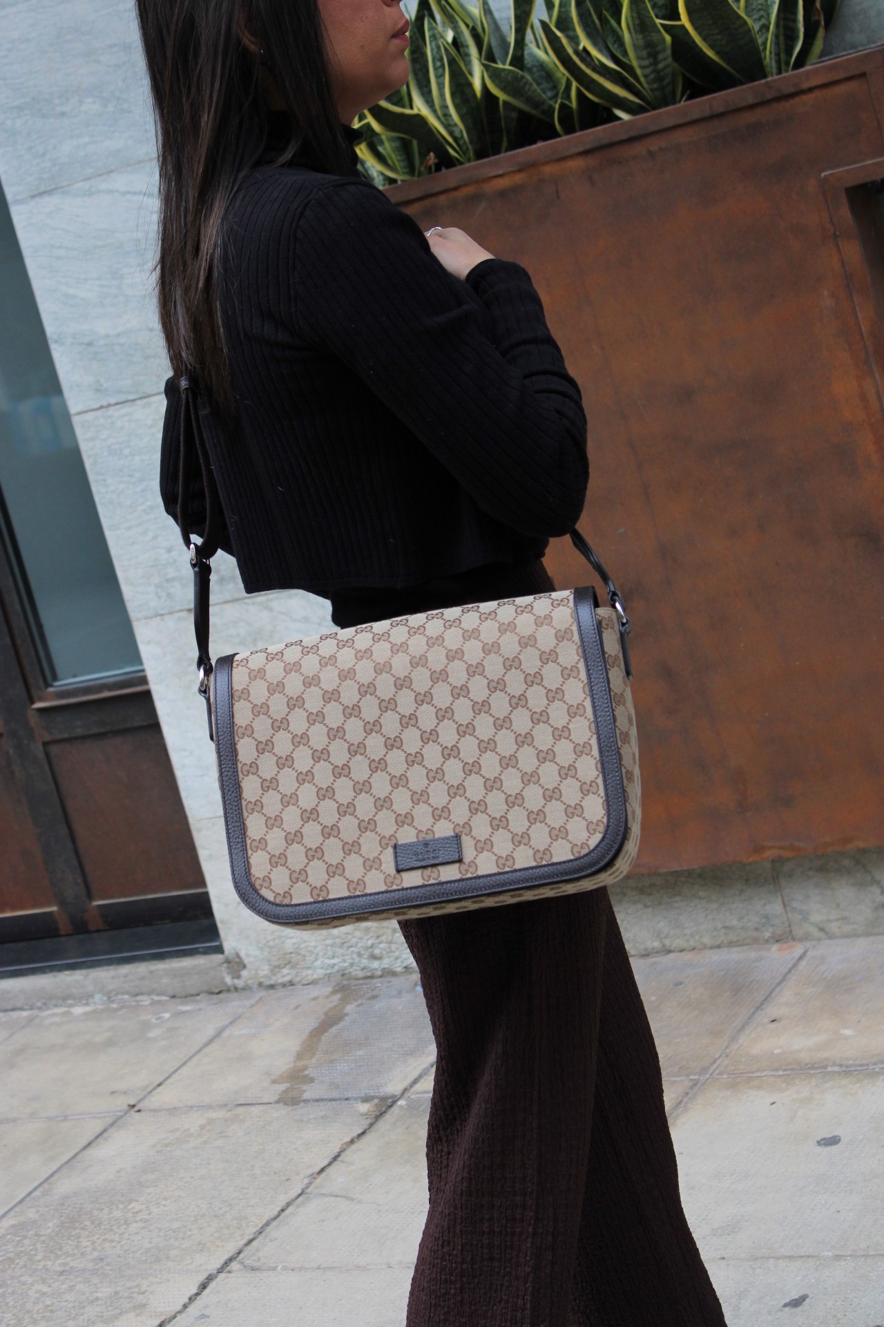 Tracolla Gucci Messenger GG thumb