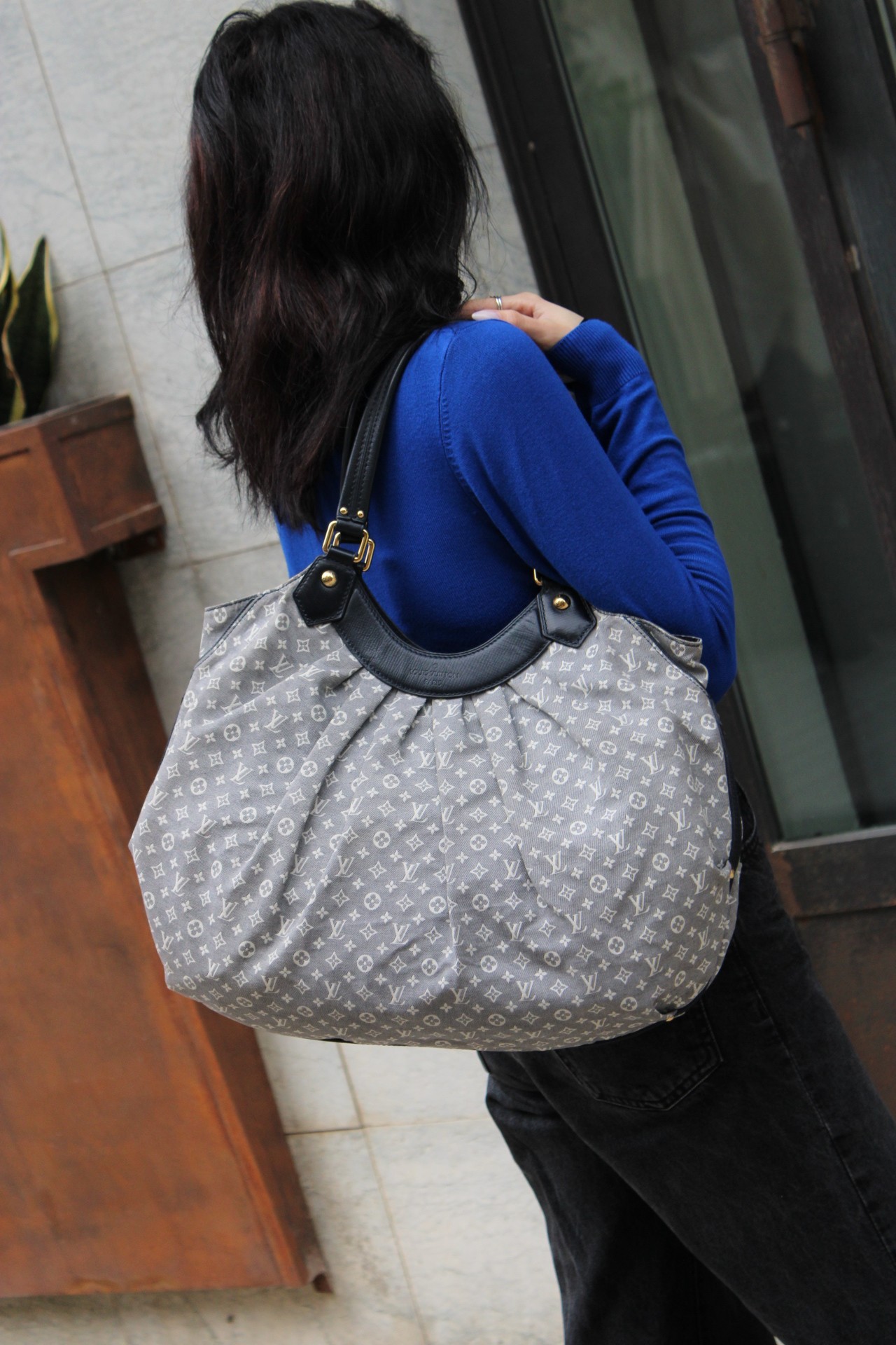 Borsa Louis Vuitton Hobo idylle mini Lin thumb