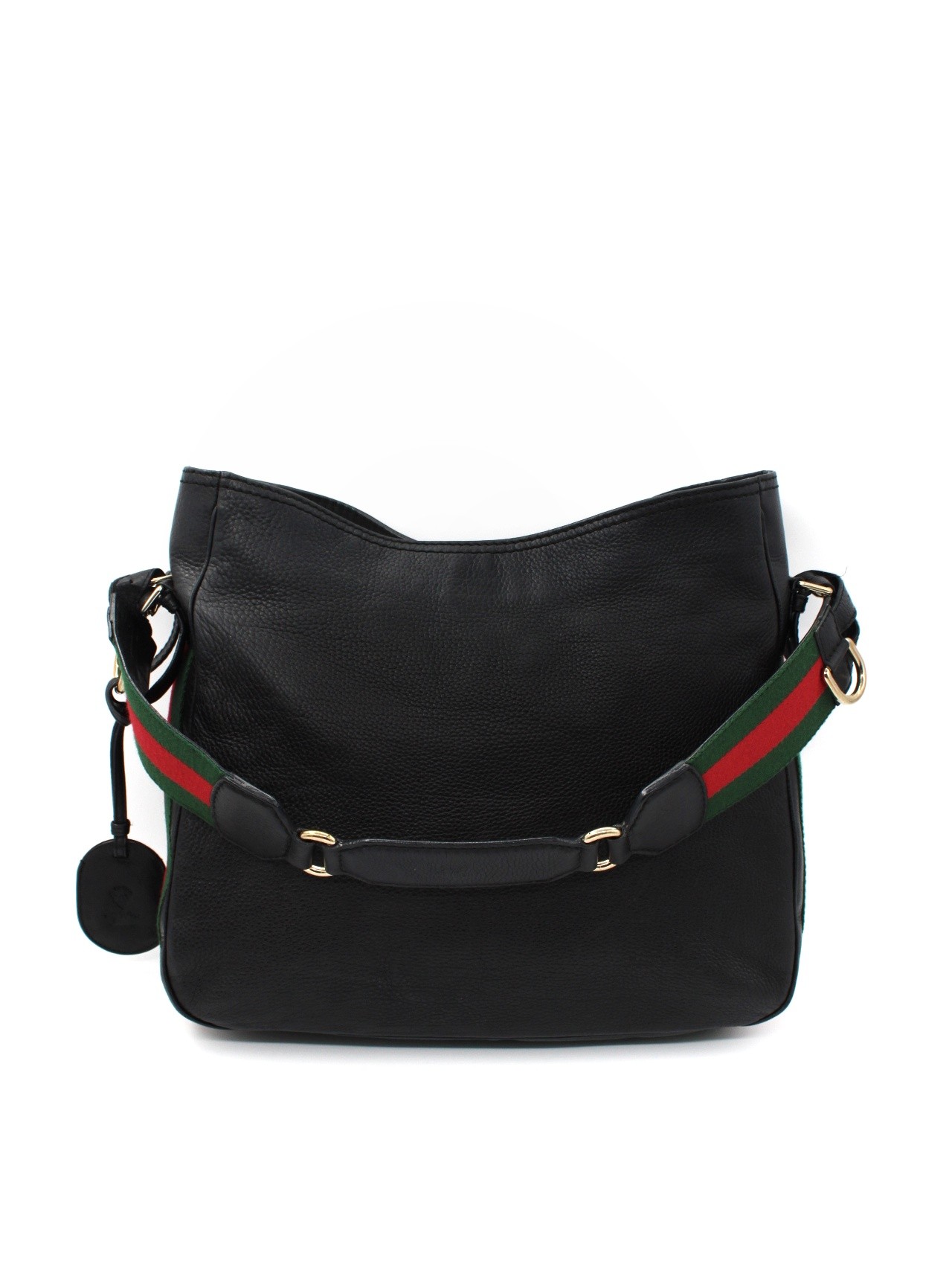 Borsa Gucci Heritage con striscia web thumb