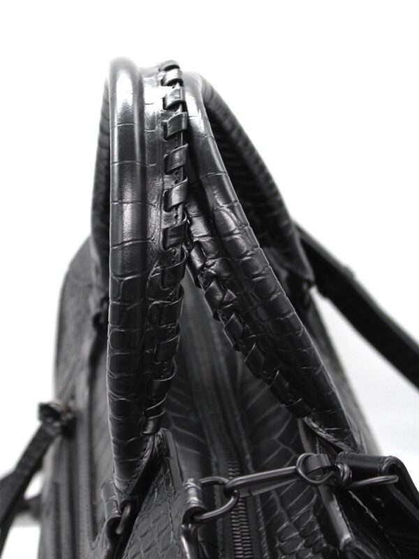 Borsa Balenciaga Neo Classic City Crocodile Large