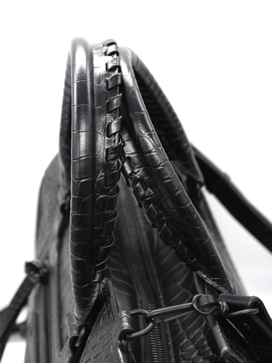 Borsa Balenciaga Neo Classic City Crocodile Large thumb