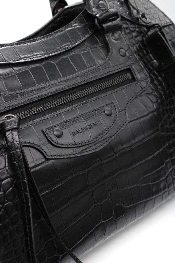 Borsa Balenciaga Neo Classic City Crocodile Large