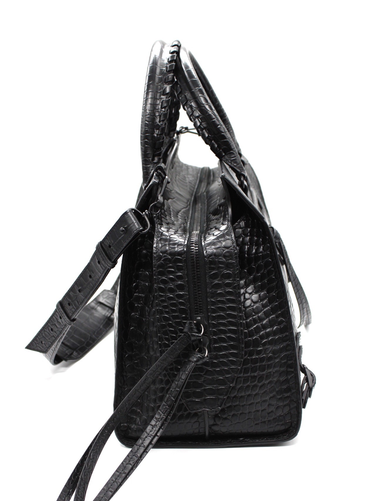 Borsa Balenciaga Neo Classic City Crocodile Large thumb