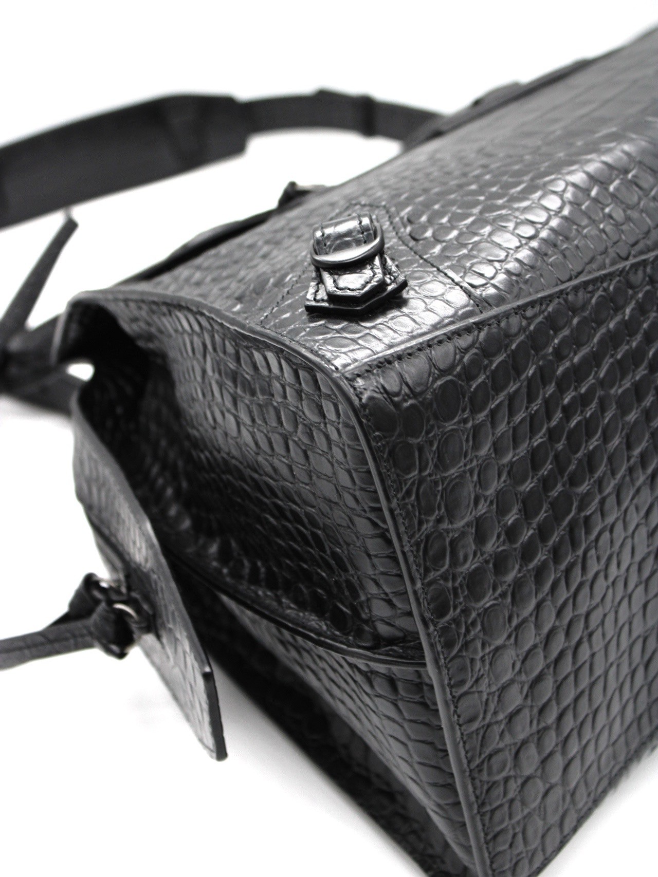 Borsa Balenciaga Neo Classic City Crocodile Large thumb