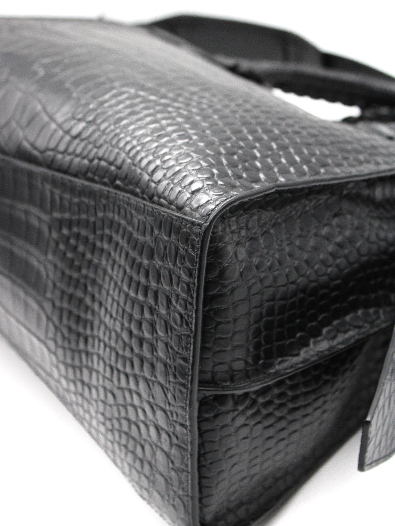 Borsa Balenciaga Neo Classic City Crocodile Large thumb