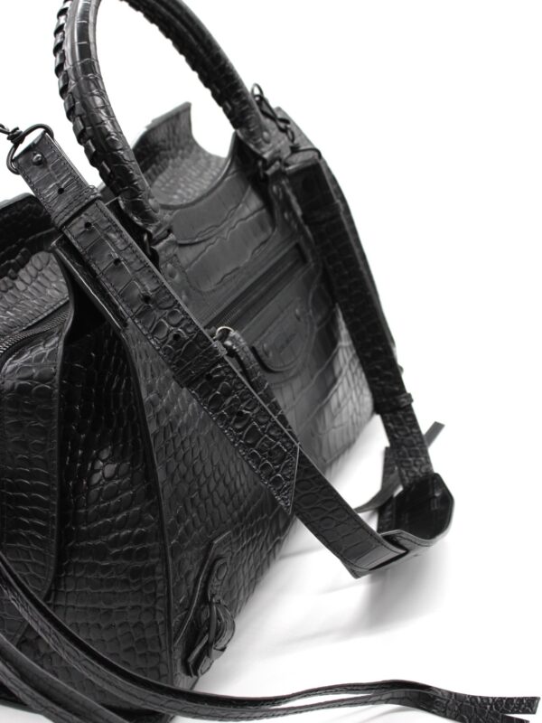 Borsa Balenciaga Neo Classic City Crocodile Large