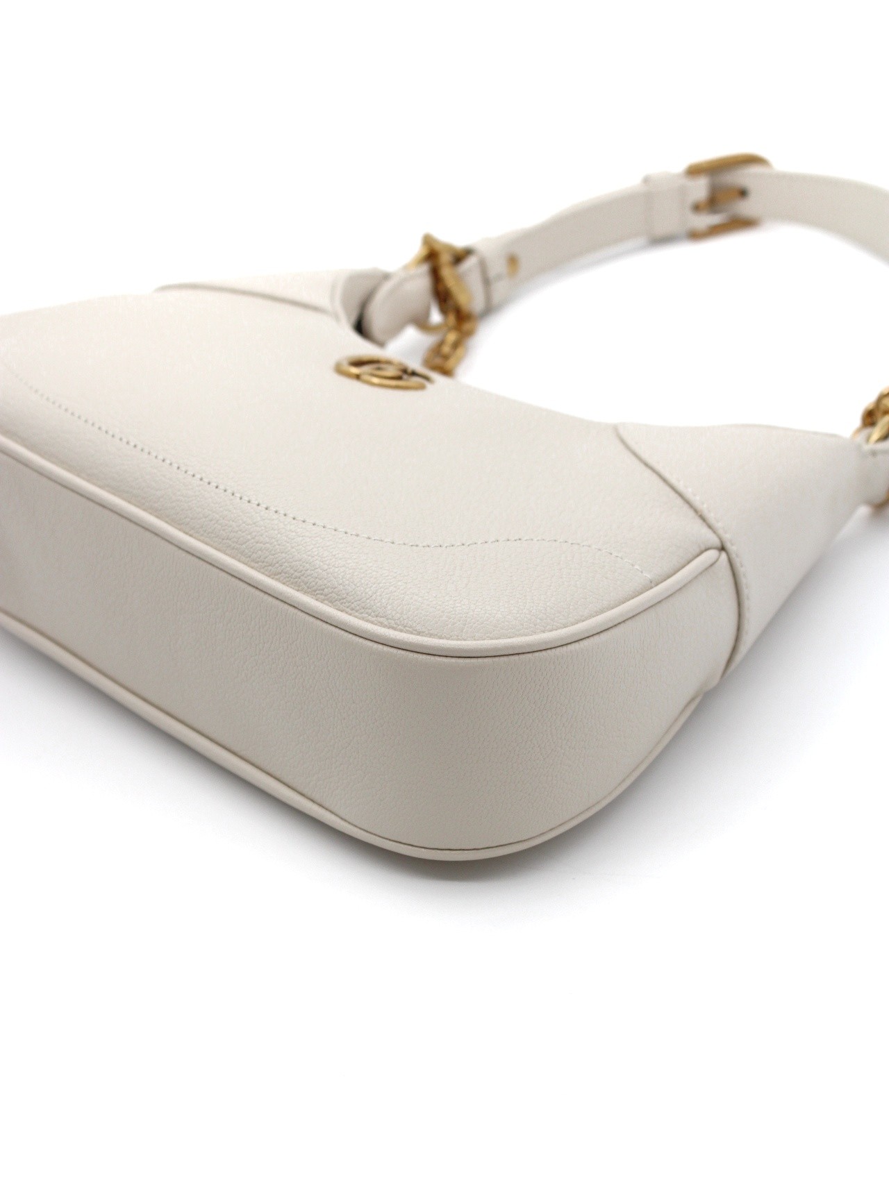 Borsa Gucci Aphrodite In Pelle Bianca thumb