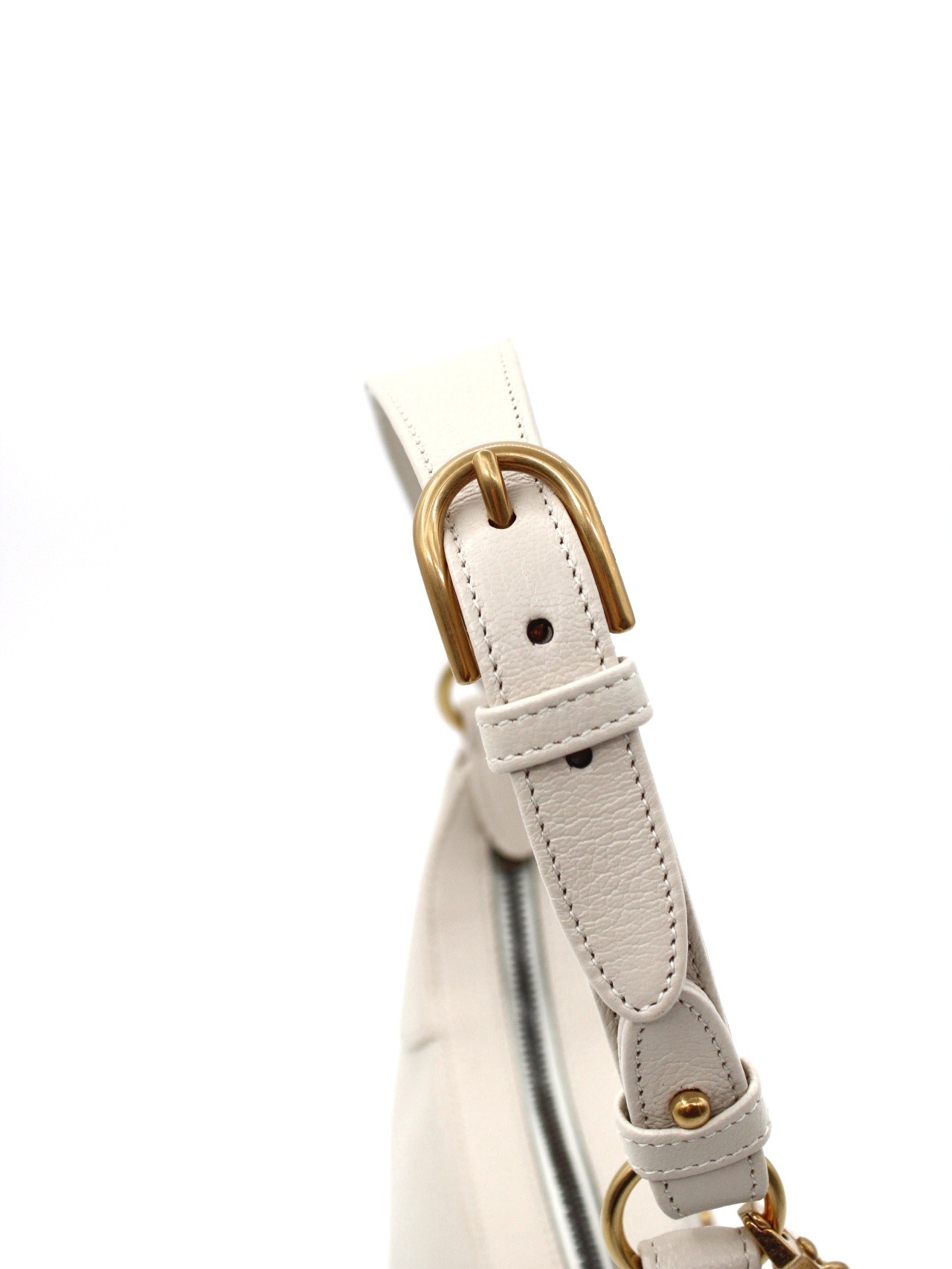 Borsa Gucci Aphrodite In Pelle Bianca thumb