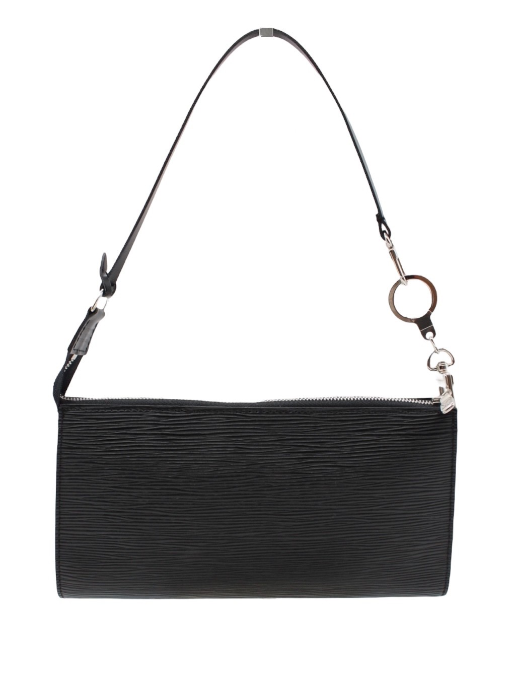 Pochette Louis Vuitton in Pelle Epi Nera thumb