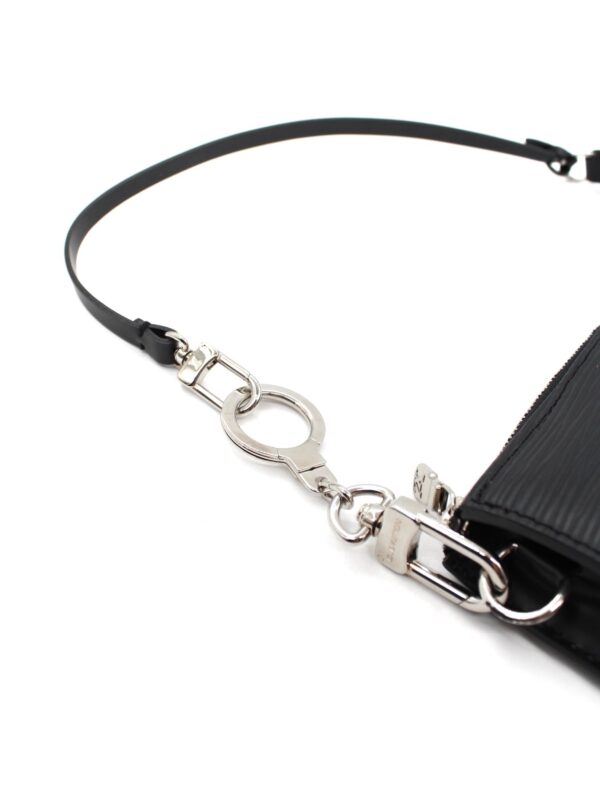 Pochette Louis Vuitton in Pelle Epi Nera