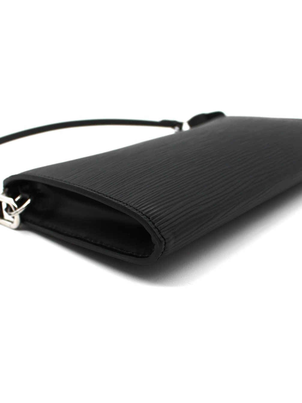 Pochette Louis Vuitton in Pelle Epi Nera thumb