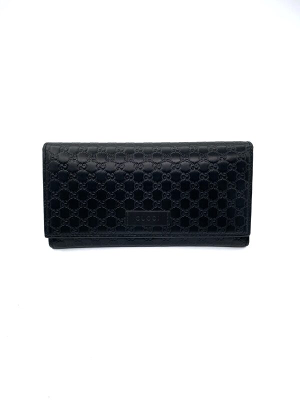 Portafoglio Gucci In Pelle Micro Guccissima