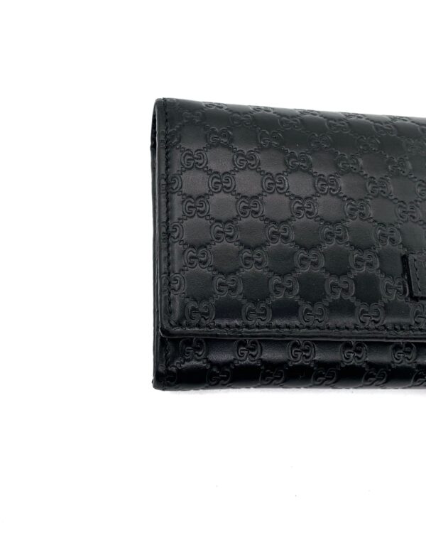 Portafoglio Gucci In Pelle Micro Guccissima