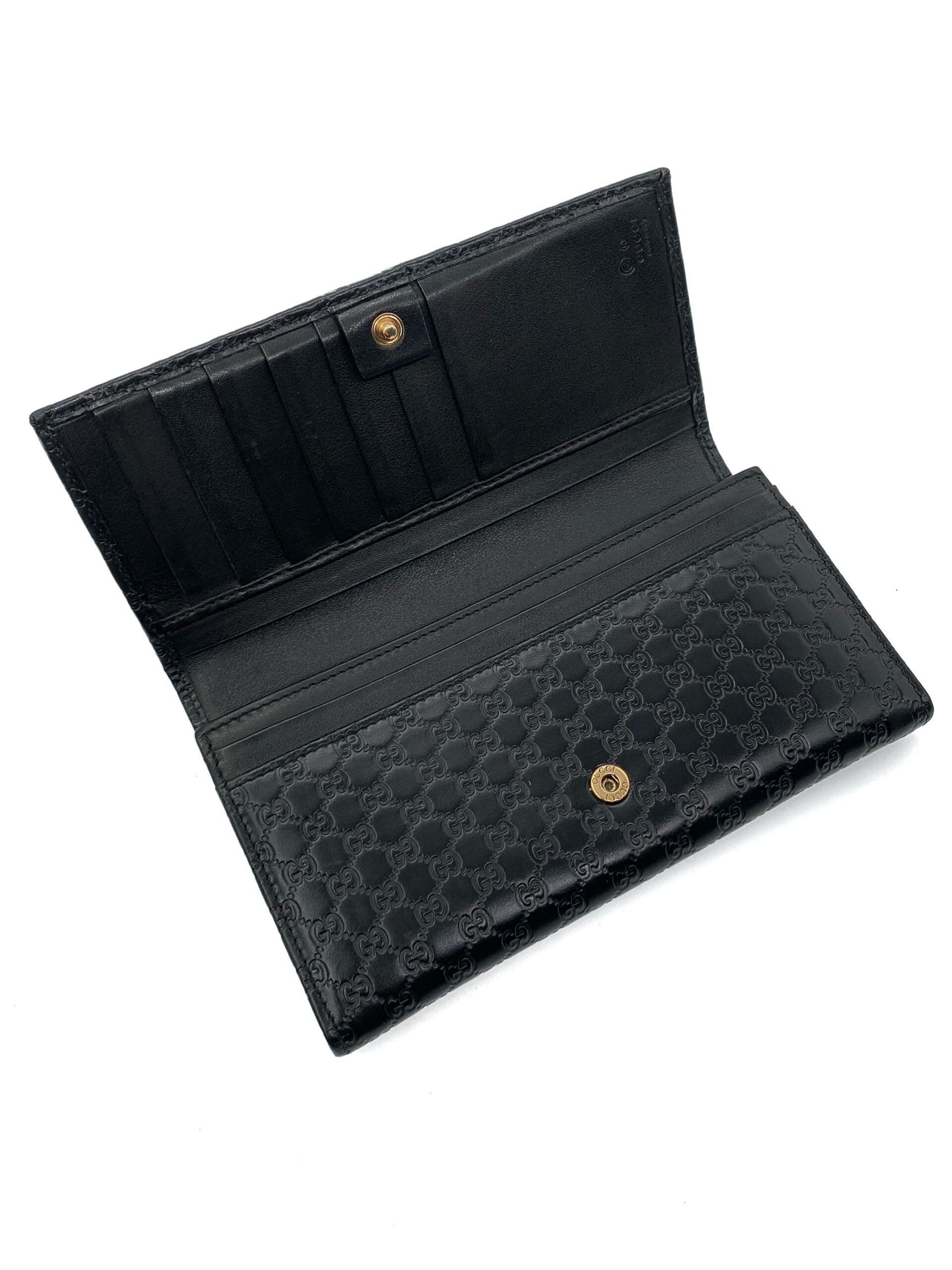 Portafoglio Gucci In Pelle Micro Guccissima thumb