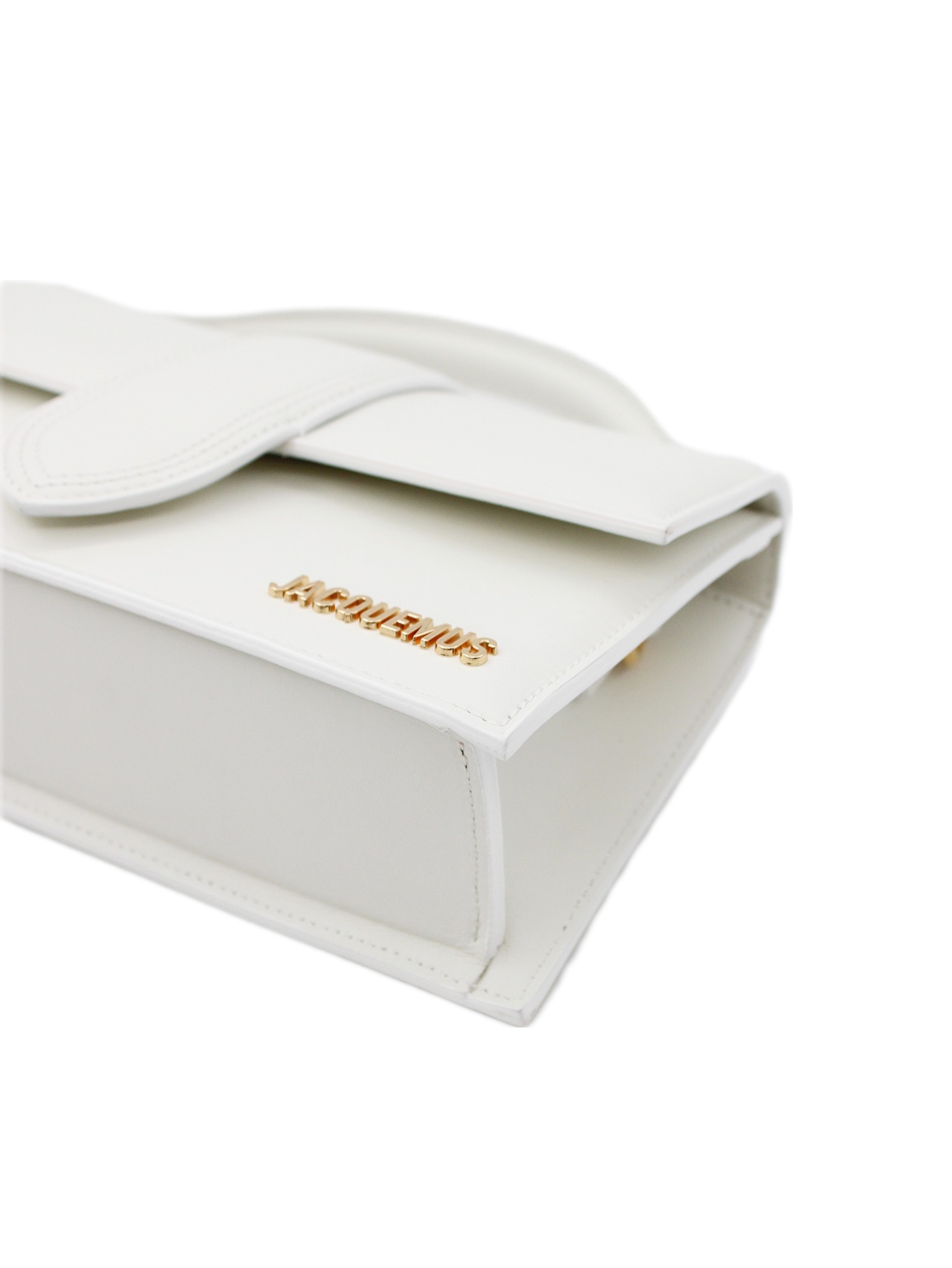 Borsa Jacquemus Le Grand Bambino Bianca thumb