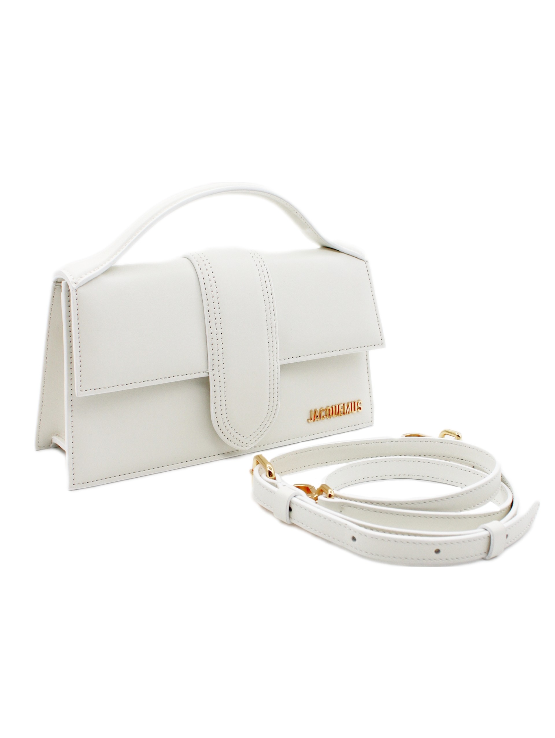 Borsa Jacquemus Le Grand Bambino Bianca thumb