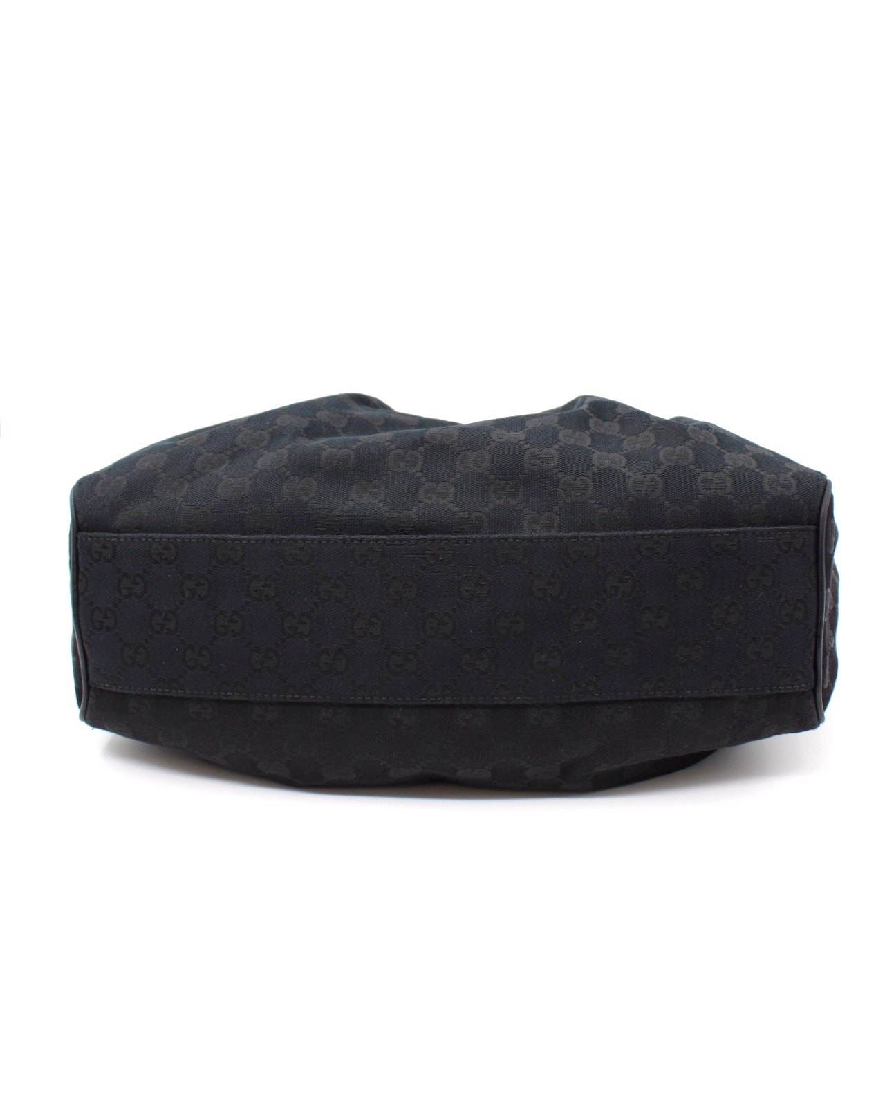 Borsa Gucci Sukey In Tessuto GG e Pelle Nera thumb