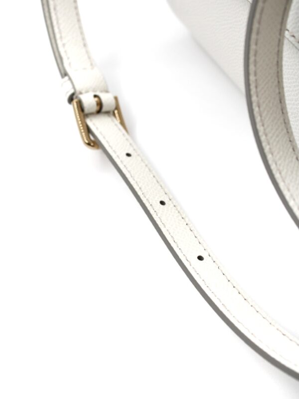Borsa Dolce E Gabbana Sicily Grande in pelle bianca
