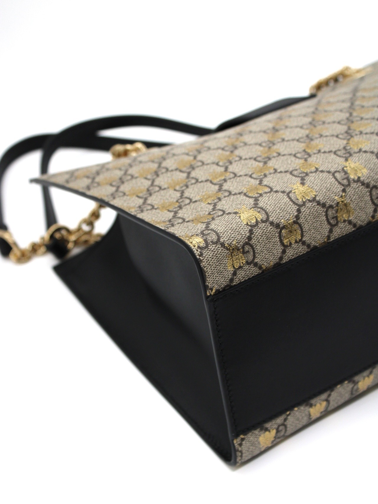 Borsa Gucci Padlock GG Con Api thumb