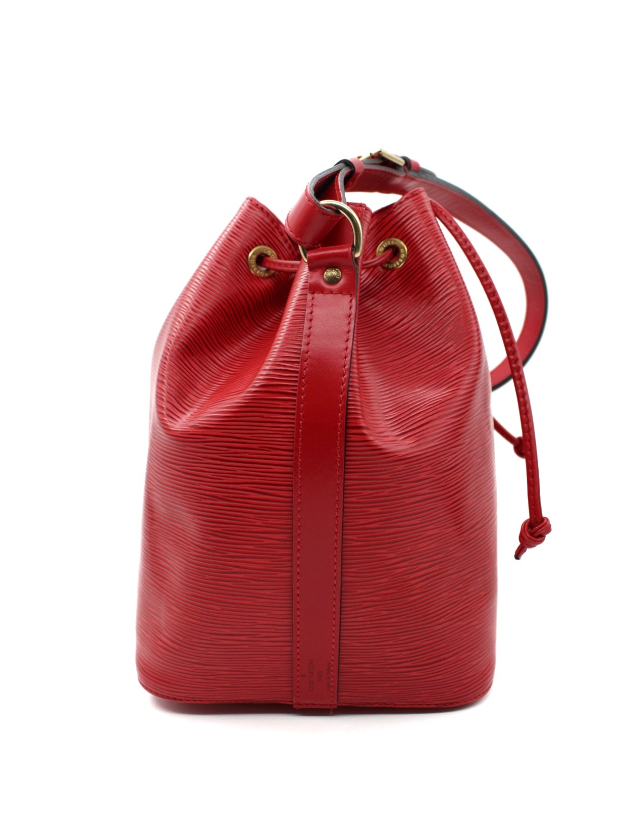 Borsa Louis Vuitton Petit Noé in Pelle Epi Rossa thumb