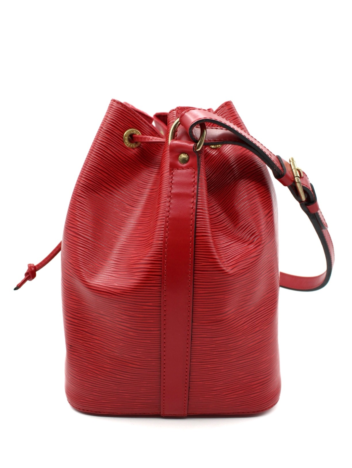 Borsa Louis Vuitton Petit Noé in Pelle Epi Rossa thumb