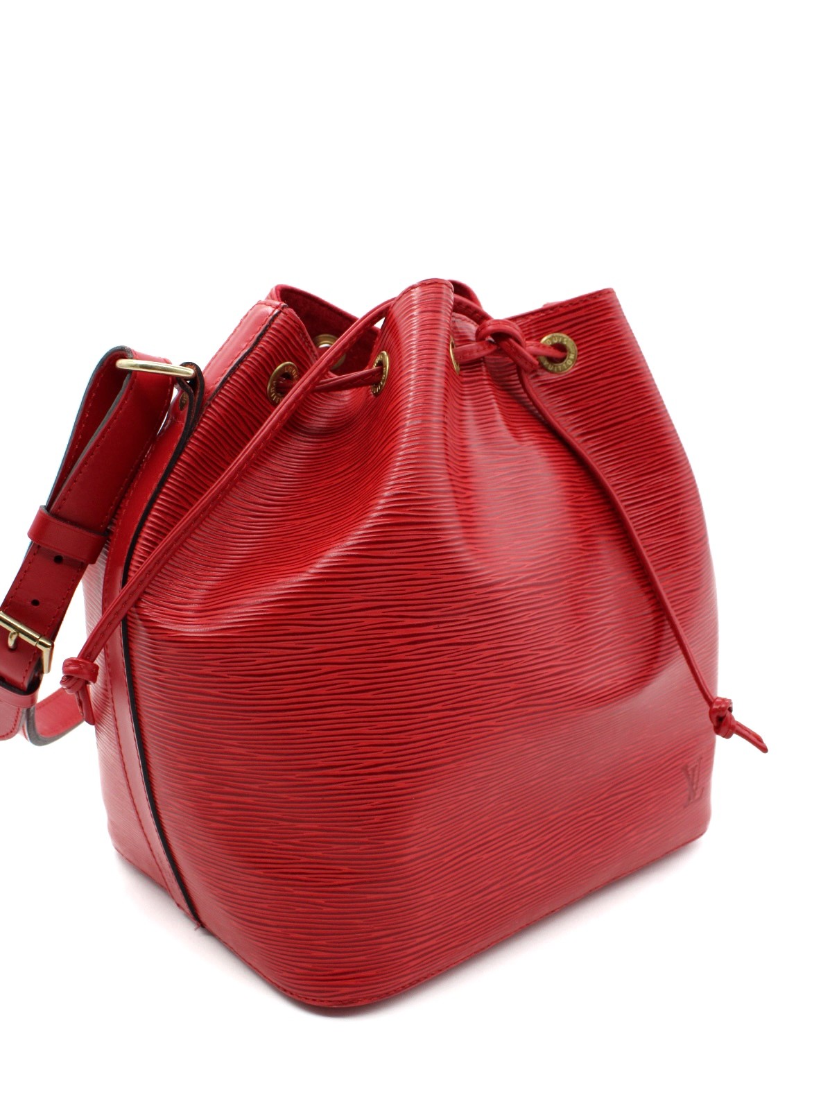 Borsa Louis Vuitton Petit Noé in Pelle Epi Rossa thumb