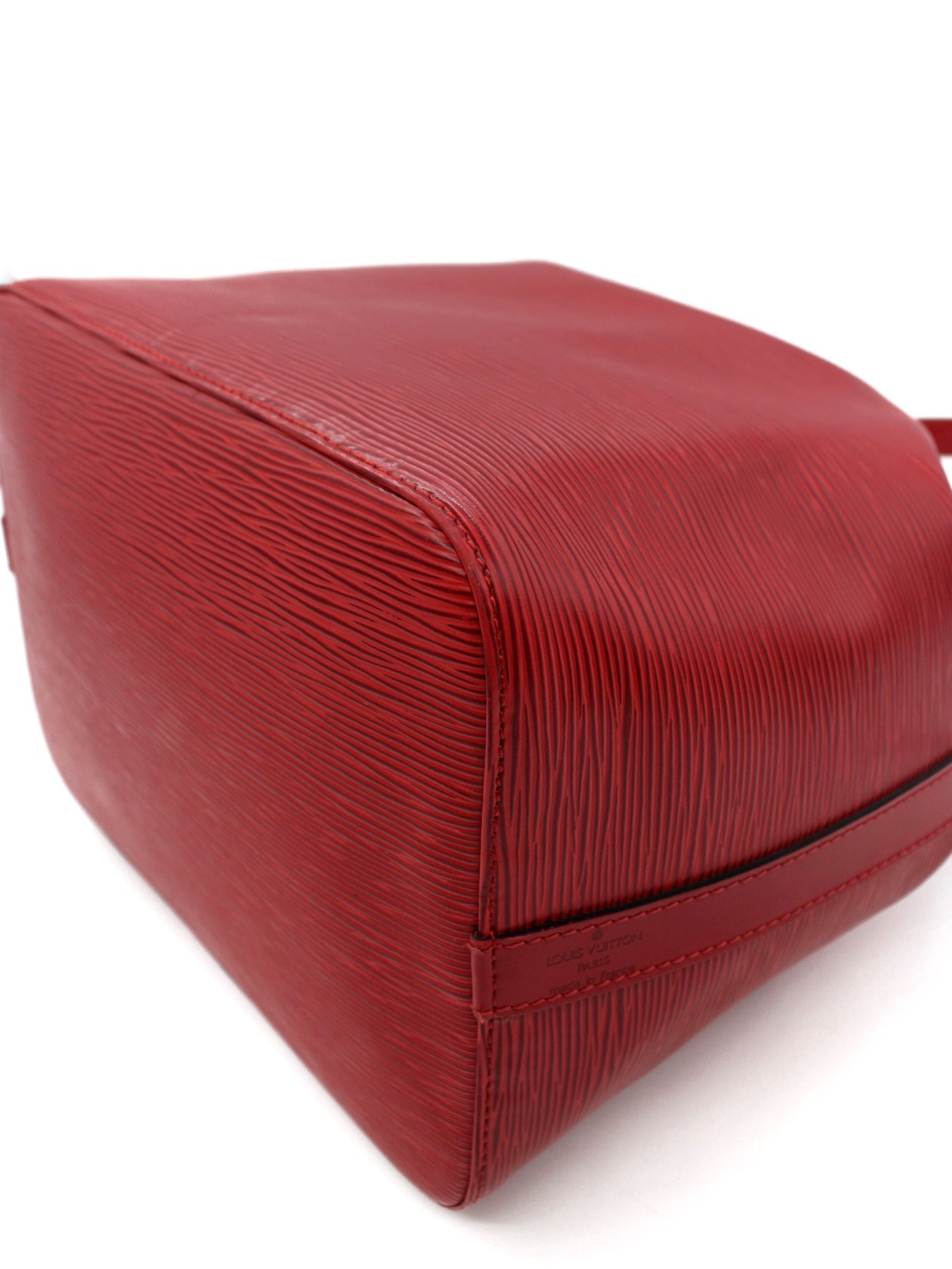 Borsa Louis Vuitton Petit Noé in Pelle Epi Rossa thumb