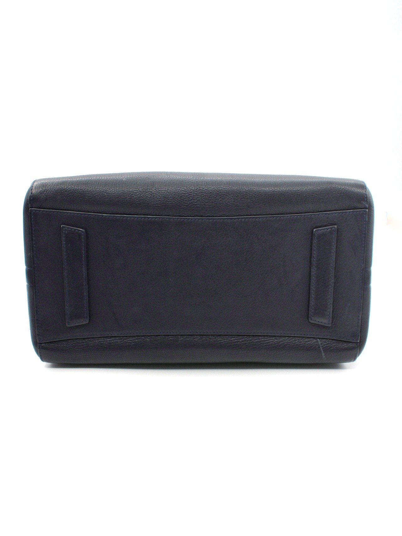 Borsa Givenchy Antigona in pelle blu notte thumb