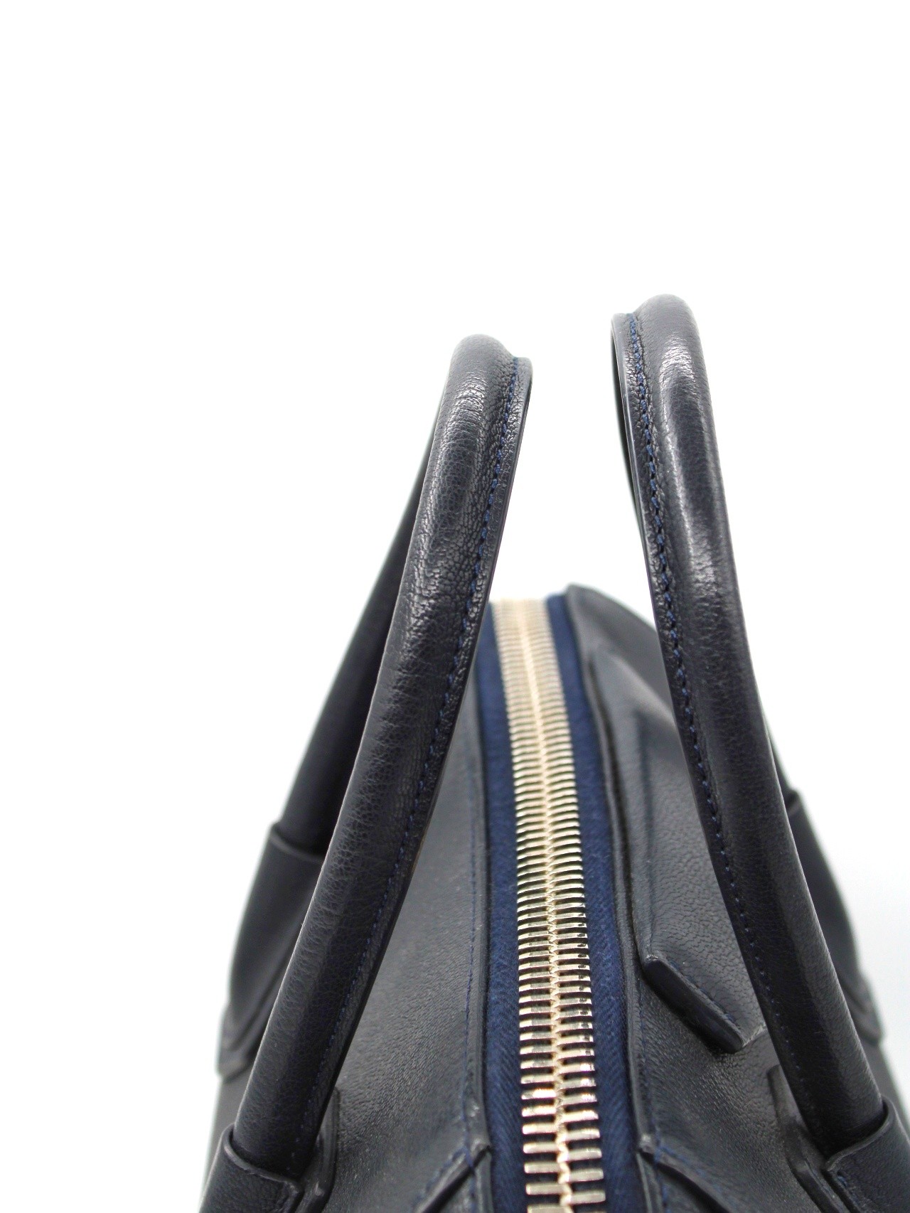 Borsa Givenchy Antigona in pelle blu notte thumb