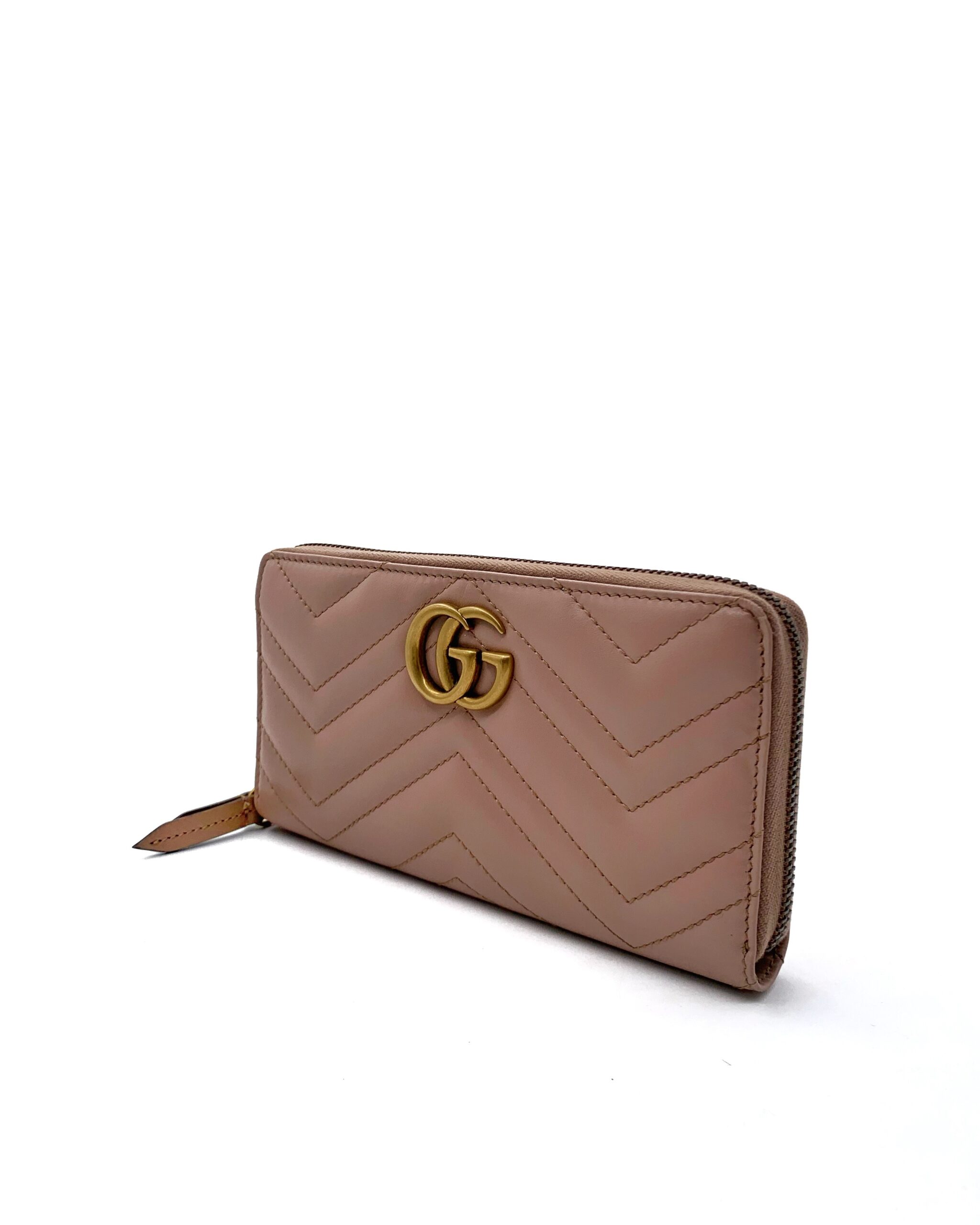 Portafoglio Gucci Marmont In Pelle Matelassè thumb
