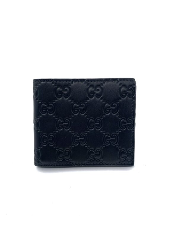 Portafoglio Gucci Uomo In pelle Guccissima Nera