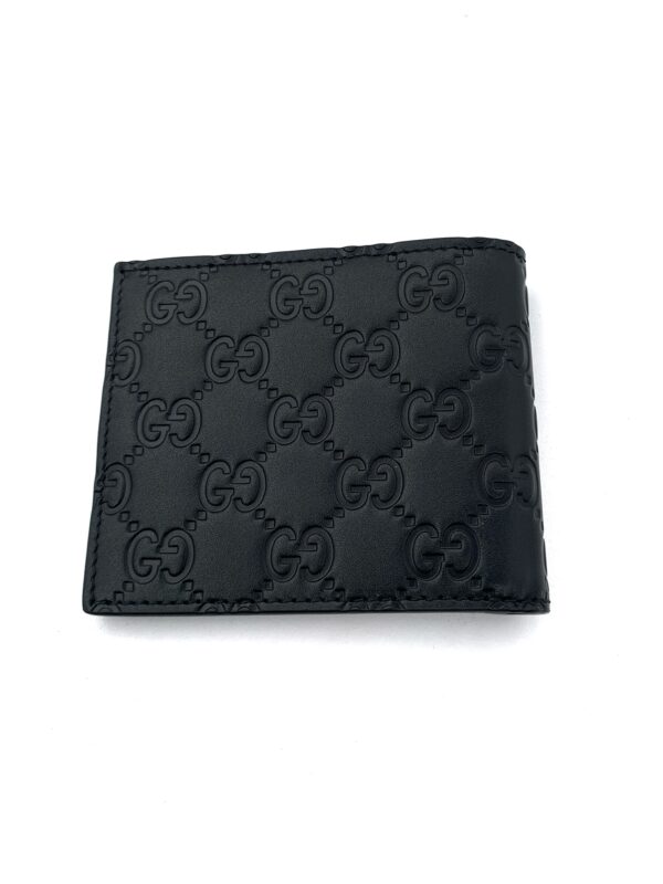 Portafoglio Gucci Uomo In pelle Guccissima Nera