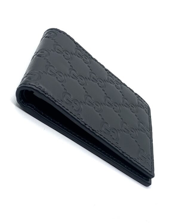 Portafoglio Gucci Uomo In pelle Guccissima Nera