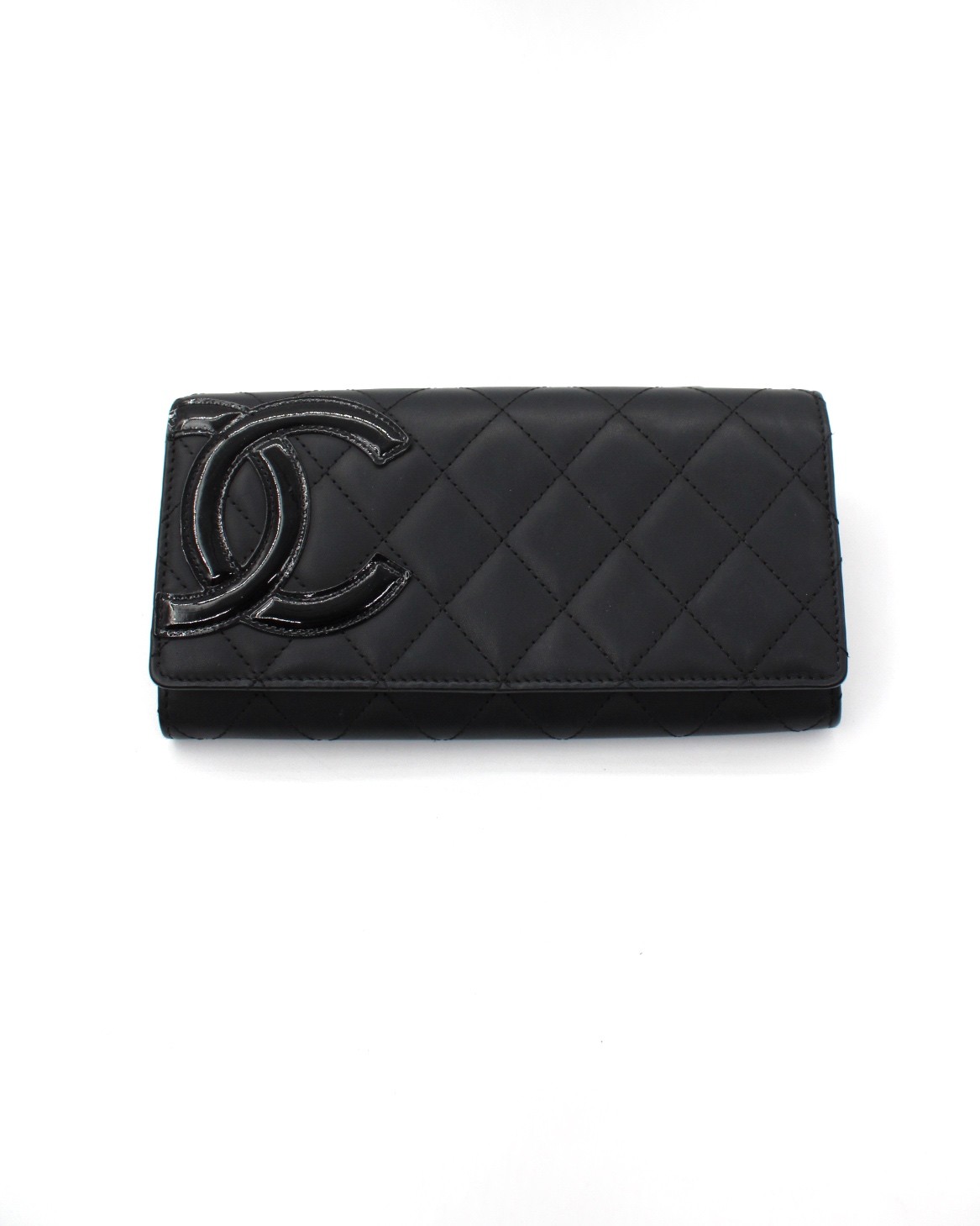Portafoglio Chanel Cambon In Pelle Nera thumb